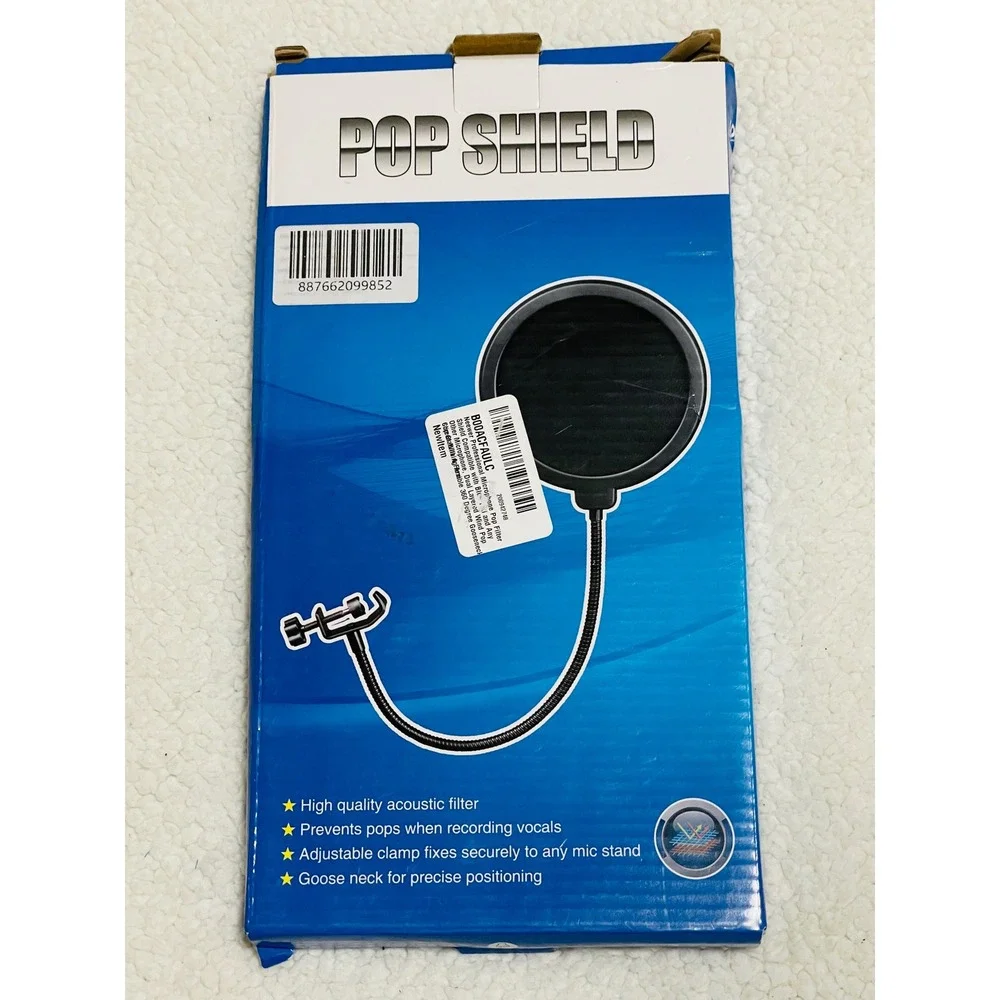 Pop Shield Microphone Screen NEW